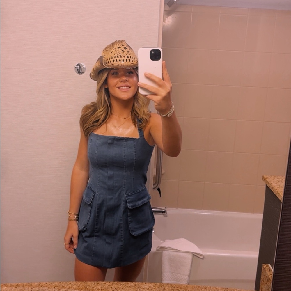 Denim Mini Dress